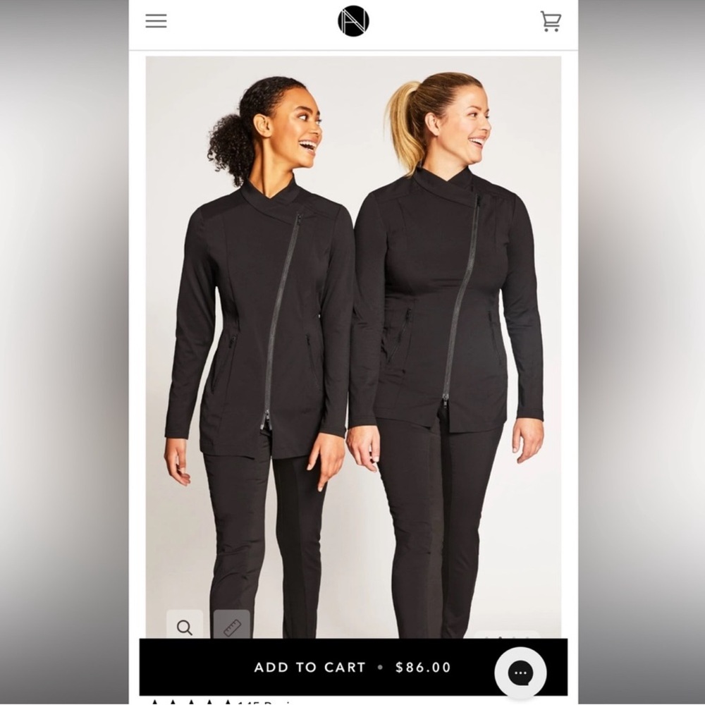 Women's Black Activewear Set
